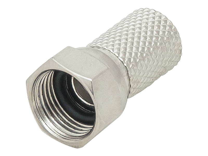 F csatlakozó 100 DB 6,8 mm HQ 20 mm Cu 2838-